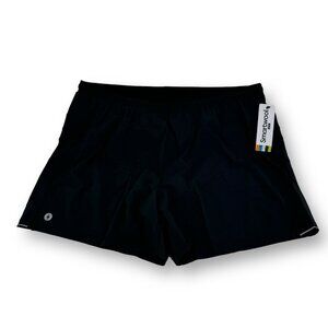 NWT SmartWool Active Black Lined Lightweight Running Shorts Mens‎ Size 2XL XXL